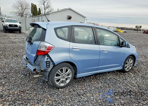 2009 Honda Fit Sport z USA, uszkodzony, nr VIN JHMGE88419S044451